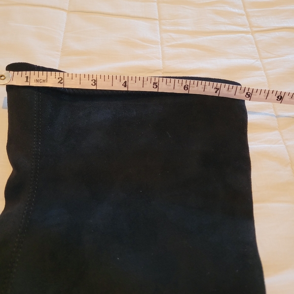 Black ultra saude thigh high boots - Picture 6 of 6